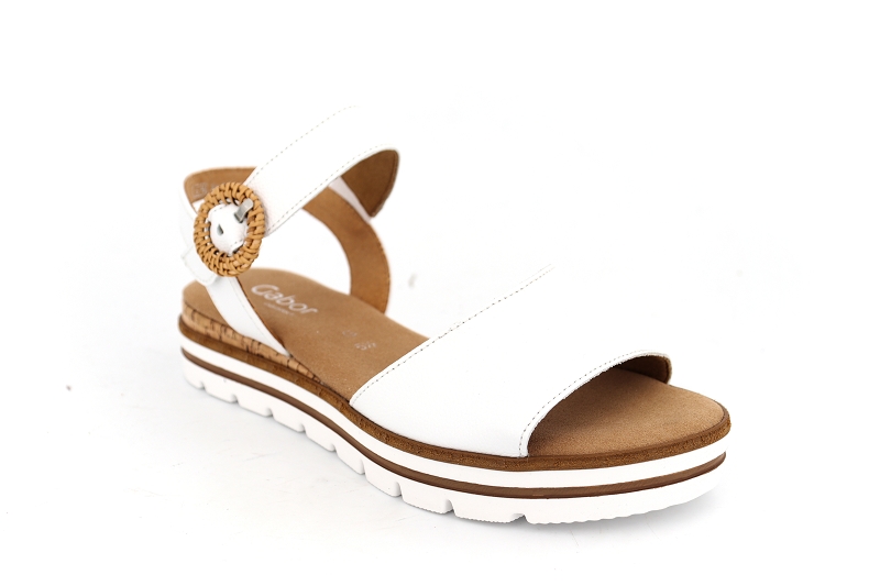Gabor sandales nu pieds 2.772 blanc6501801_2