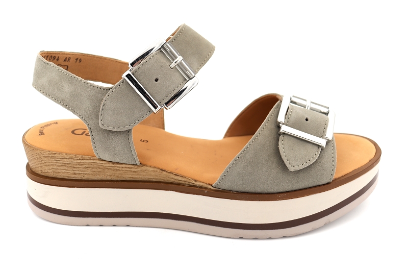 Gabor shop sandales nu pieds 4.684 vert