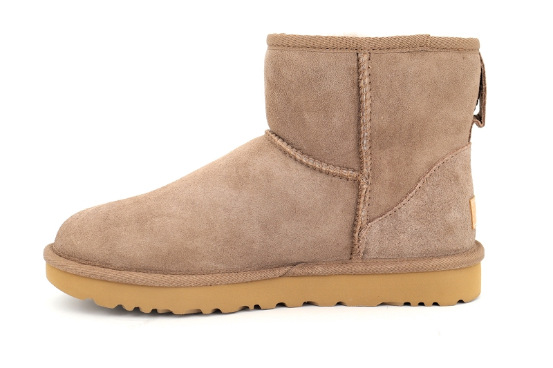 Ugg boots et bottines classic mini beige6504603_3