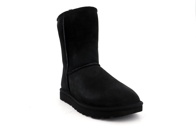 Ugg boots et bottines classic short noir6504801_2