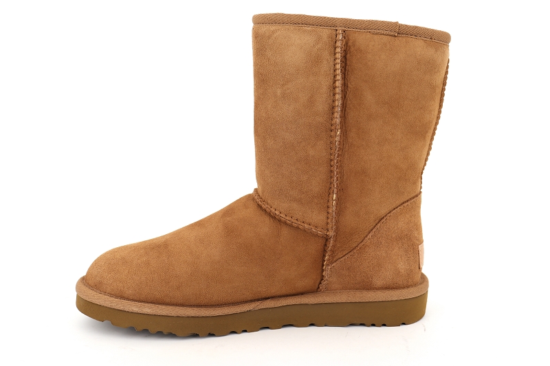 Ugg boots et bottines classic short marron6504802_3