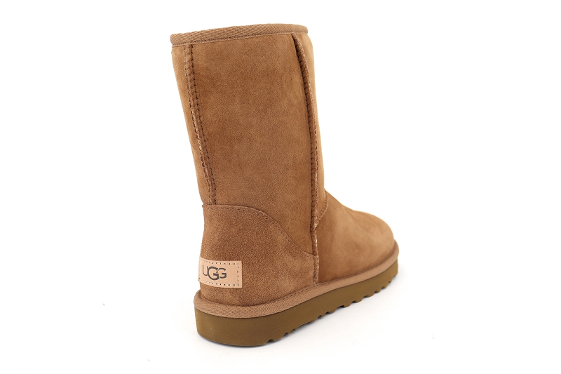 Ugg bottines classic short marron6504802_4