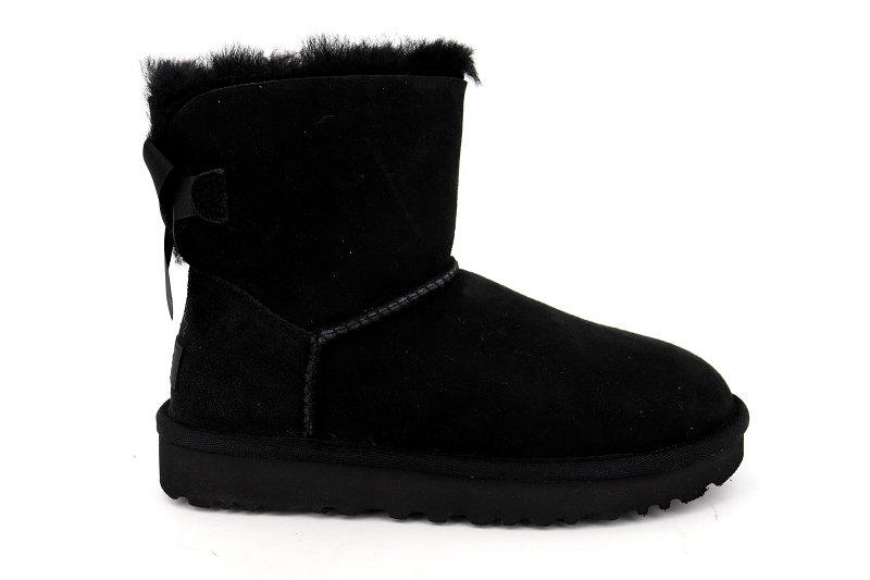 Ugg bottines mini bailey bow noir