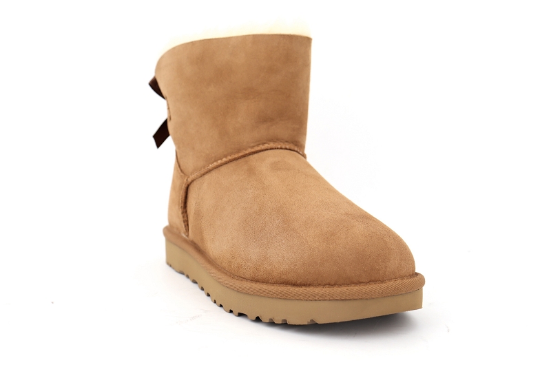 Ugg boots et bottines mini bailey bow marron6504902_2