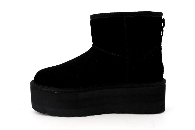 Ugg boots et bottines classic mini platform noir6505001_3