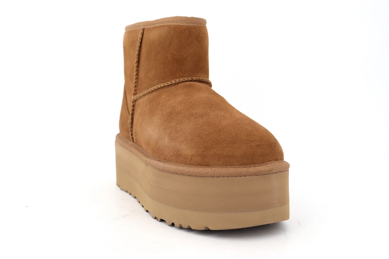 Ugg boots et bottines classic mini platform marron6505002_2