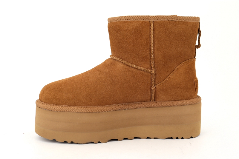 Ugg boots et bottines classic mini platform marron6505002_3