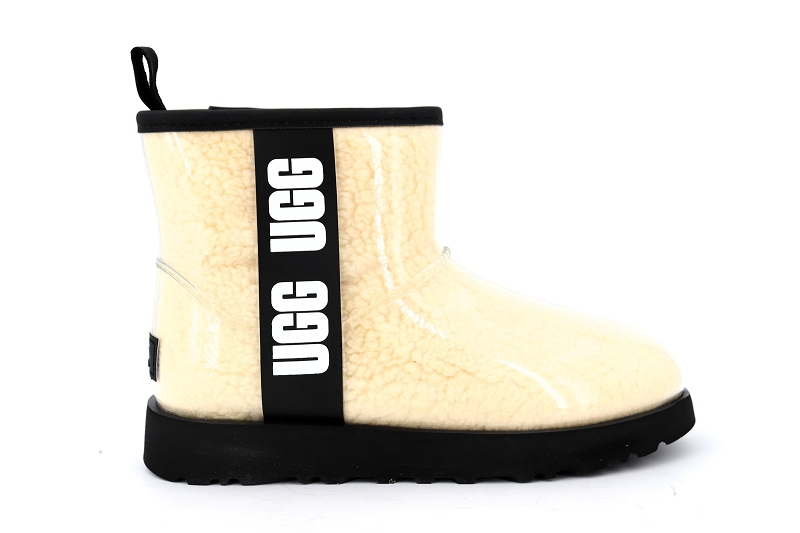 Ugg boots et bottines classic clear mini beige