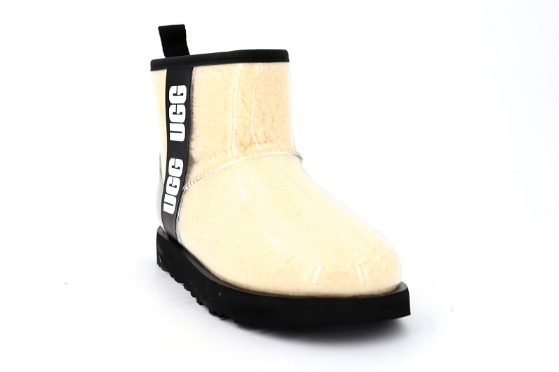 Ugg boots et bottines classic clear mini beige6505401_2