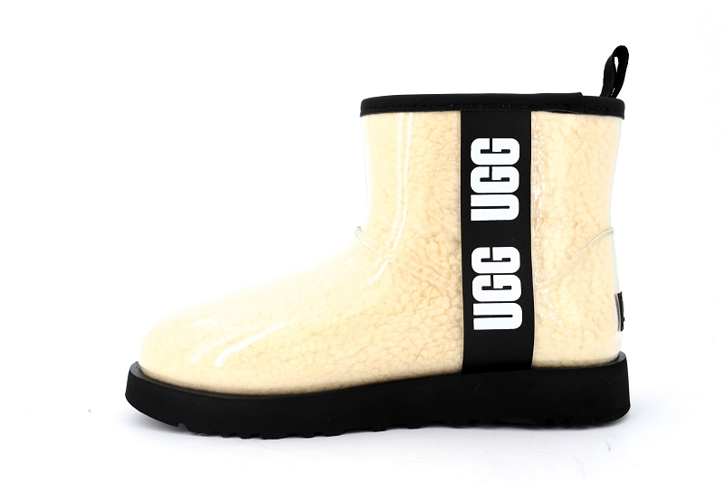 Ugg boots et bottines classic clear mini beige6505401_3