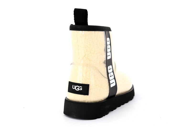 Ugg boots et bottines classic clear mini beige6505401_4