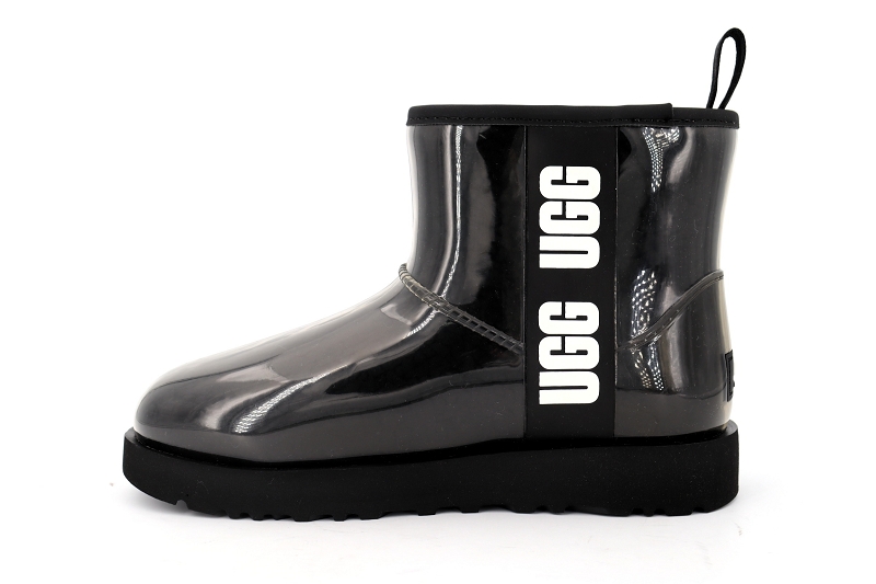 Ugg boots et bottines classic clear mini noir6505402_3