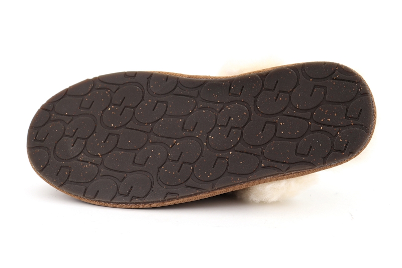Ugg chaussons pantoufles scuffette marron6505901_5
