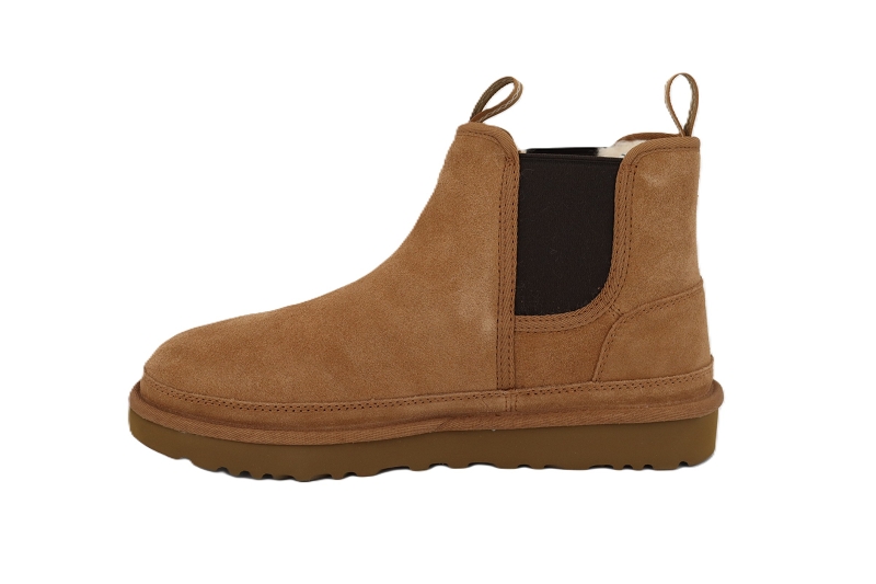 Ugg boots et bottines neumel chelsea marron6506701_3