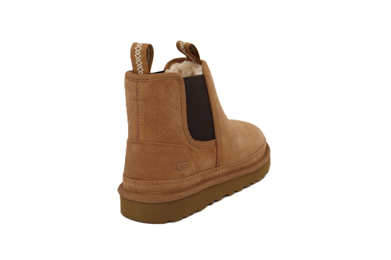 Ugg bottines neumel chelsea marron6506701_4