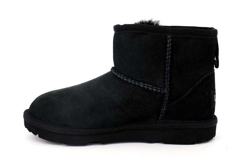 Ugg boots et bottines classic mini noir6507001_3