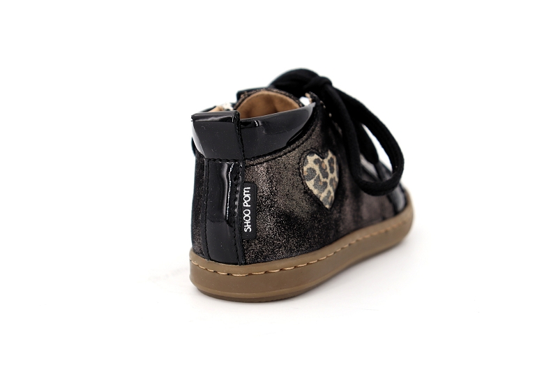 Shoopom chaussures a lacets bouba heart noir6508001_4