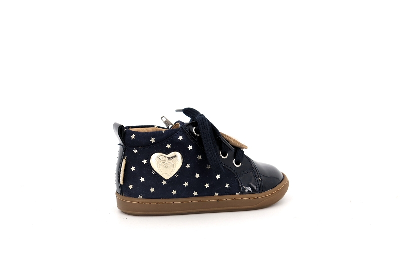 Shoo pom baskets bouba heart bleu