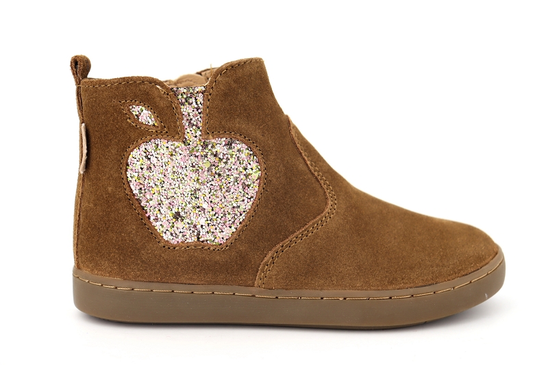 Shoo pom boots et bottines play new apple marron