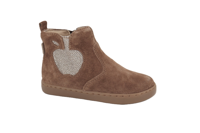 Shoo pom boots et bottines play new apple marron6508604_2