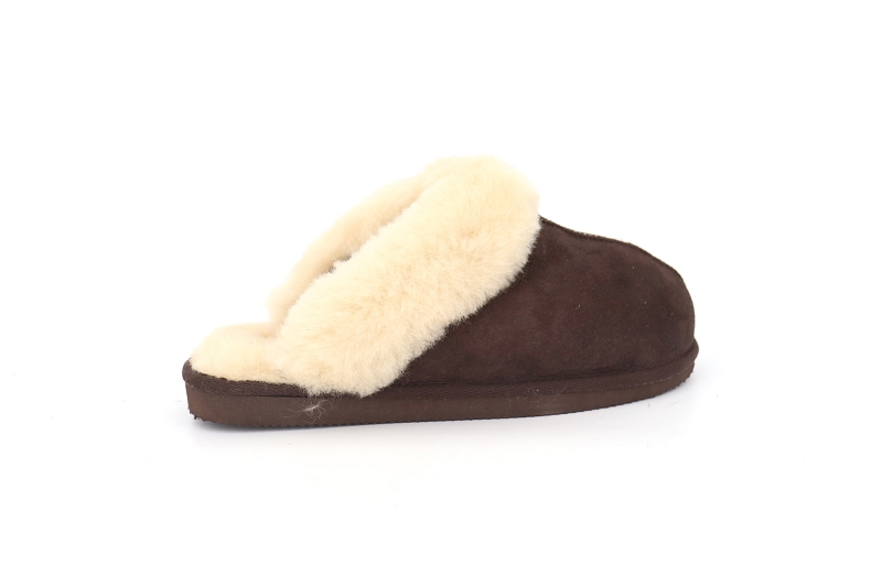 Shepherd chaussons pantoufles jessica marron