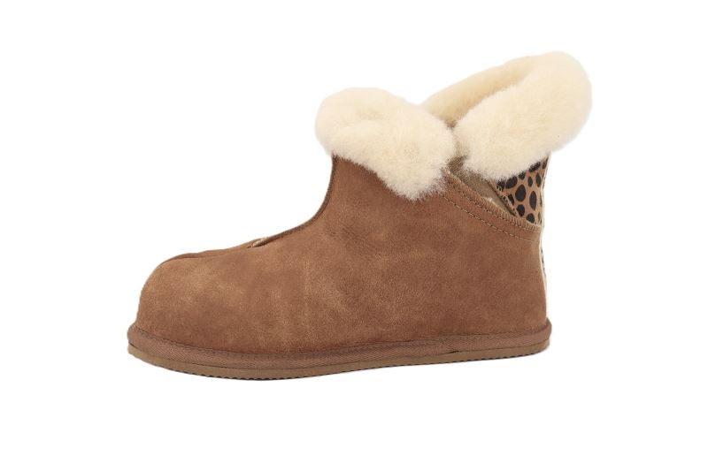 Shepherd chaussons pantoufles bella marron6513401_3