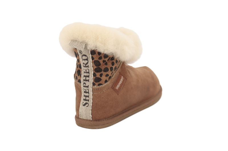 Shepherd chaussons pantoufles bella marron6513401_4