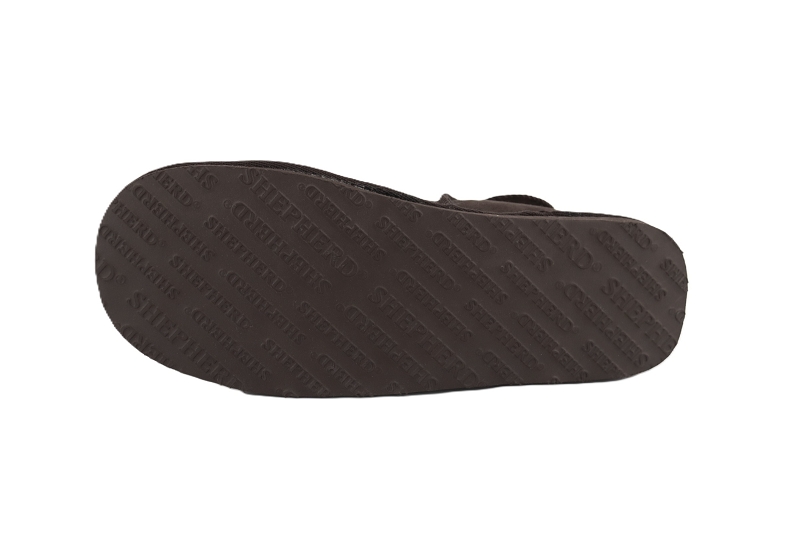 Shepherd chaussons pantoufles anton marron6513504_5