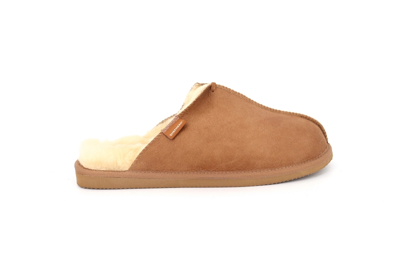 Shepherd chaussons pantoufles hugo marron