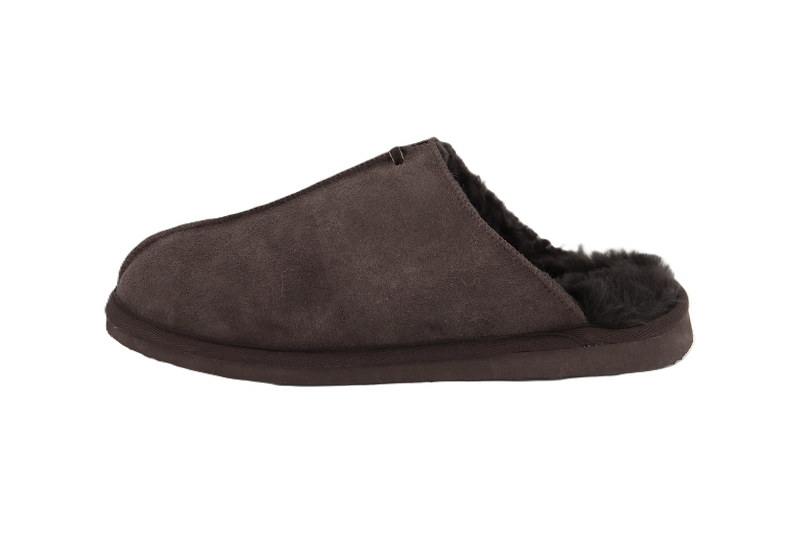 Shepherd chaussons pantoufles hugo marron6513602_3