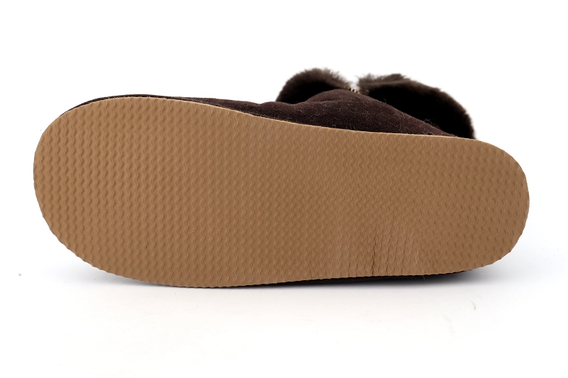 Shepherd chaussons pantoufles oskar marron6513701_5