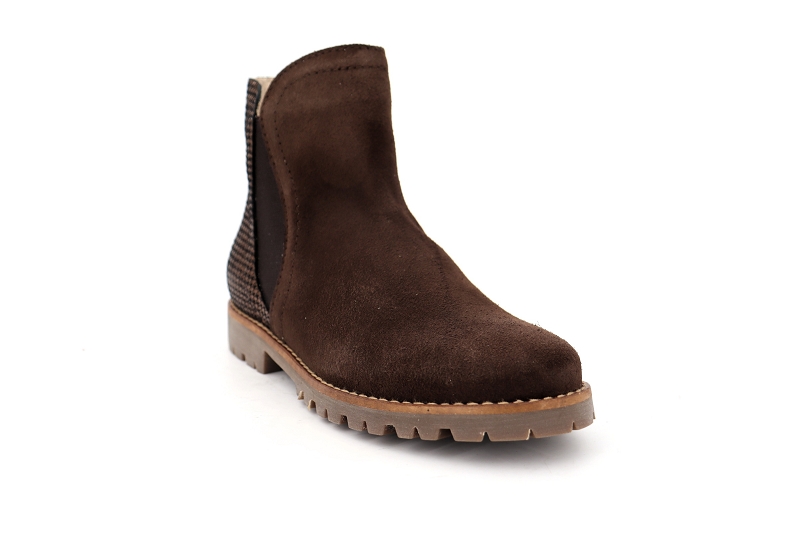 Beberlis boots et bottines evana marron6514201_2