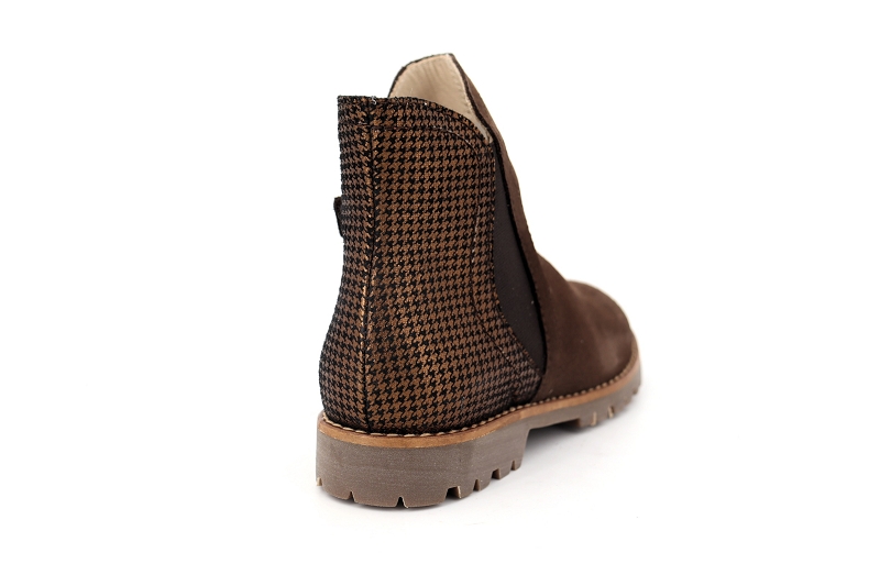 Beberlis boots et bottines evana marron6514201_4