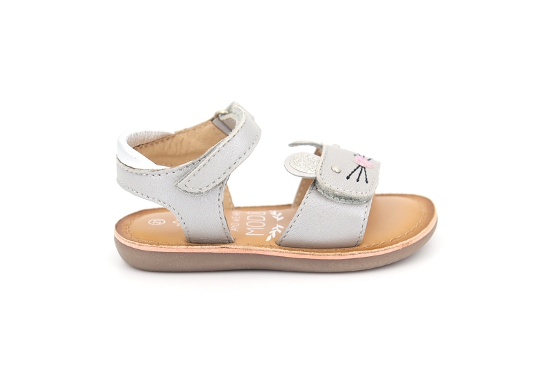 Mod8 sandales nu pieds cloonie argent