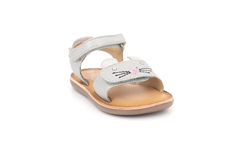 Mod8 sandales nu pieds cloonie argent6517201_2