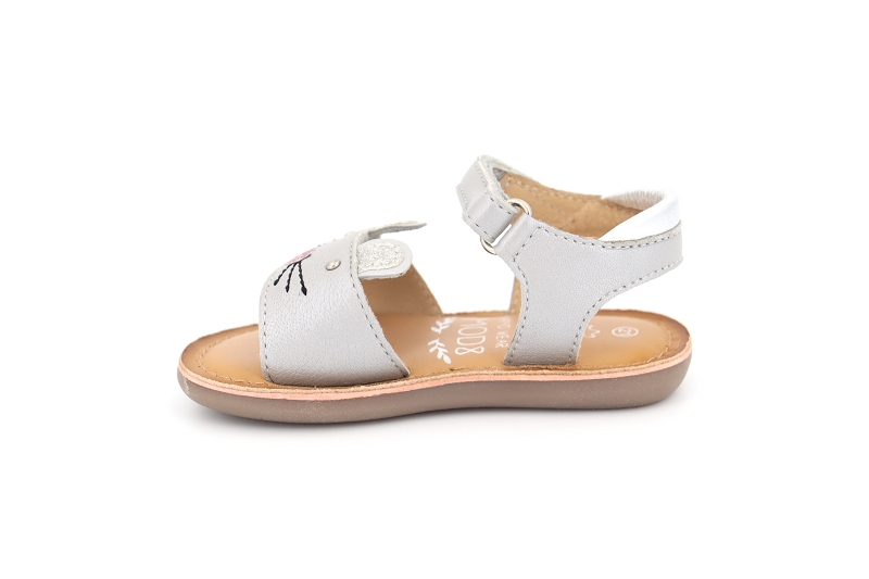 Mod8 sandales nu pieds cloonie argent6517201_3