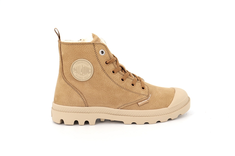 Palladium baskets montantes pampi hi zip wl marron