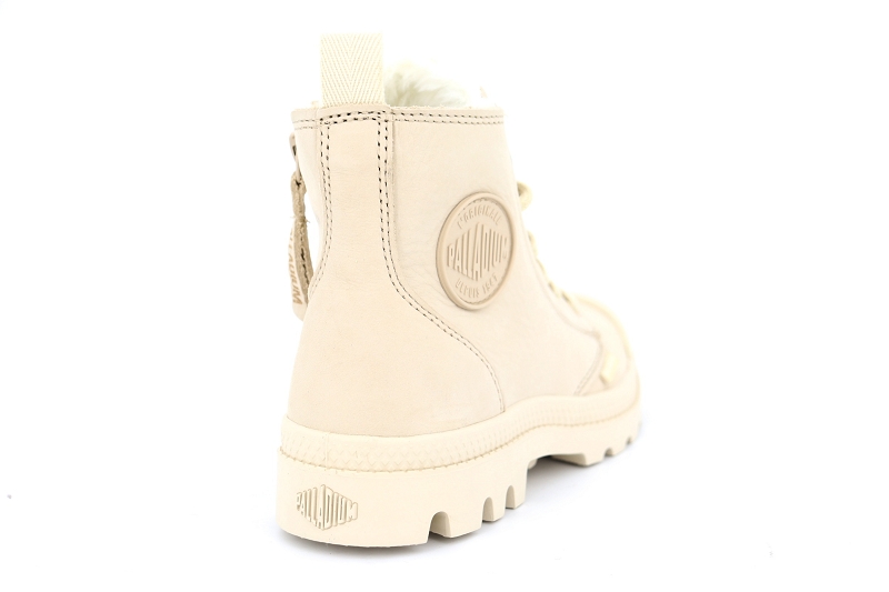 Palladium baskets montantes pampi hi zip beige6518402_4