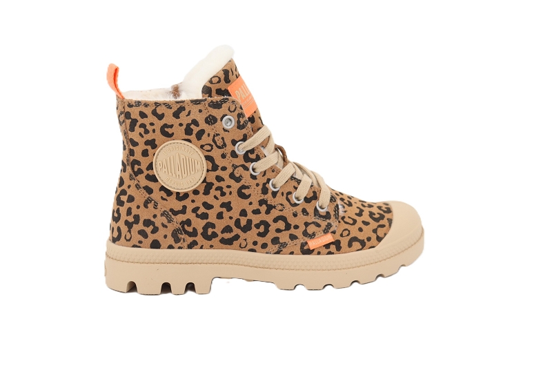 Palladium boots et bottines pampi hi zip wl marron