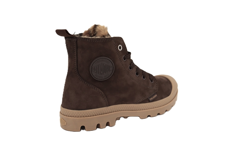 Palladium baskets montantes pampi hi zip wl marron6518406_4