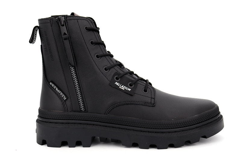 Palladium bottines pallatrooper zip noir