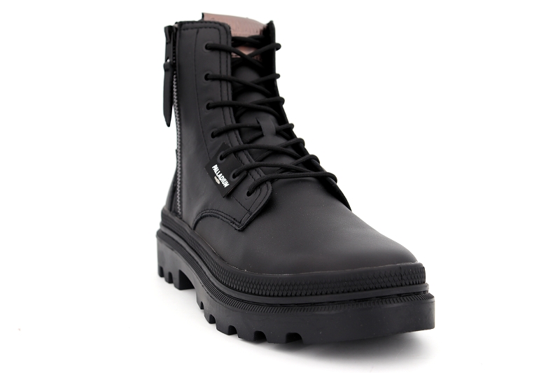 Palladium boots et bottines pallatrooper zip noir6518701_2