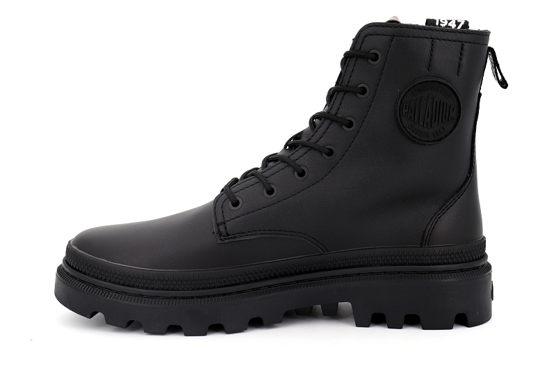 Palladium boots et bottines pallatrooper zip noir6518701_3