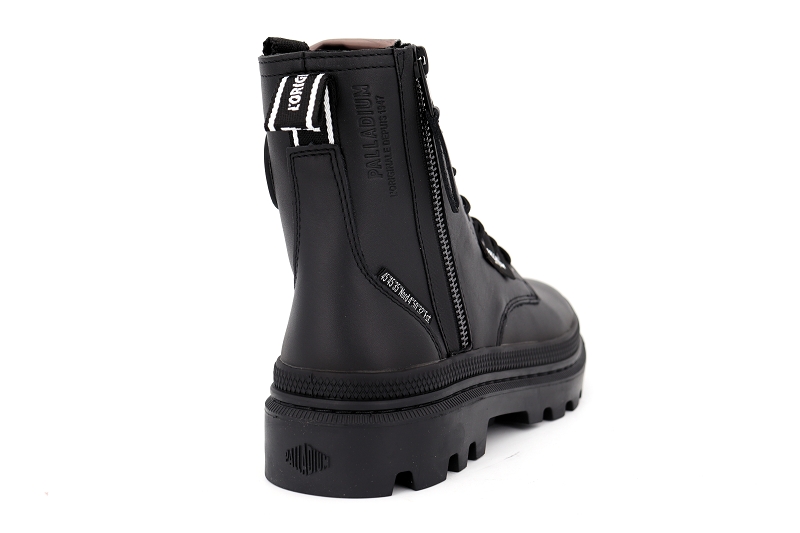 Palladium boots et bottines pallatrooper zip noir6518701_4