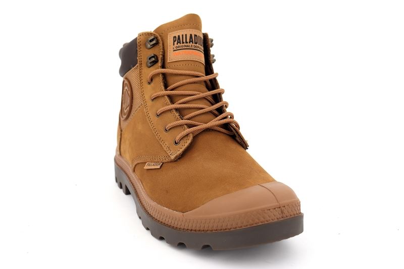 Palladium boots et bottines pampa shield wp marron6519201_2