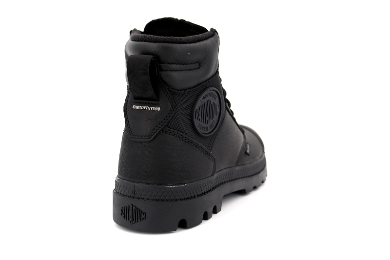 Palladium boots et bottines pampa shield wp noir6519202_4