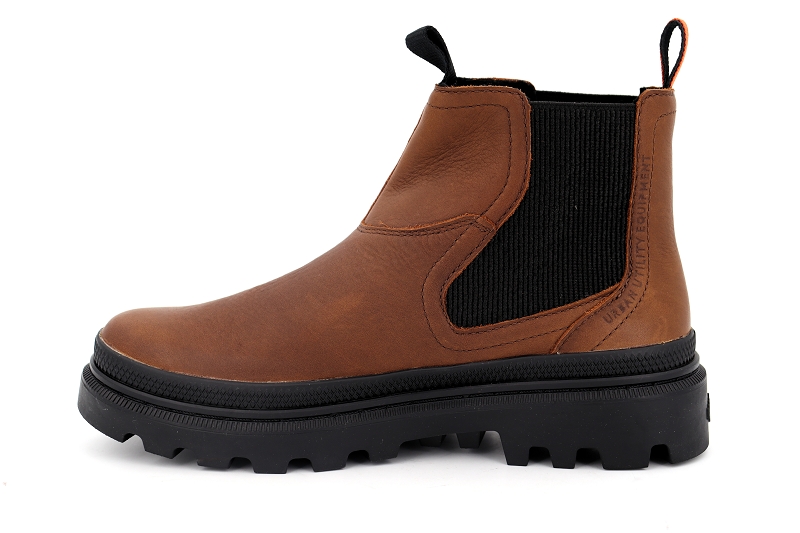 Palladium boots et bottines pallatrooper chelsea wp marron6519601_3