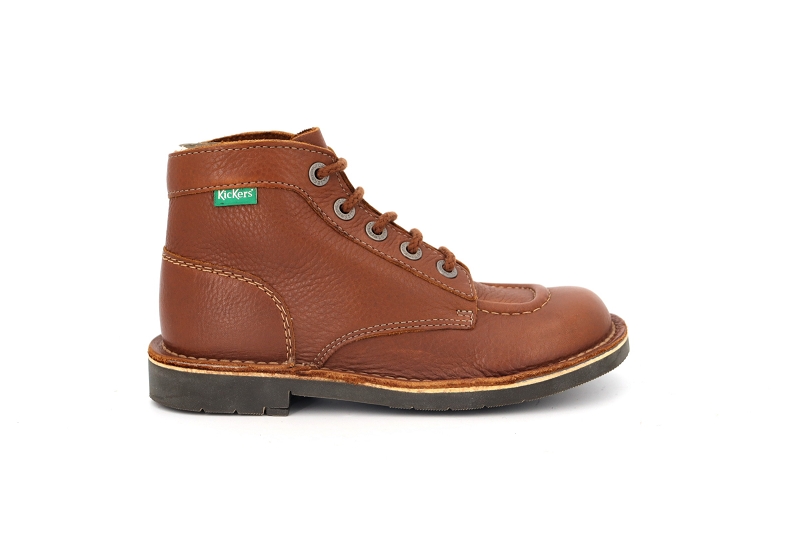Kickers boots et bottines kick col marron