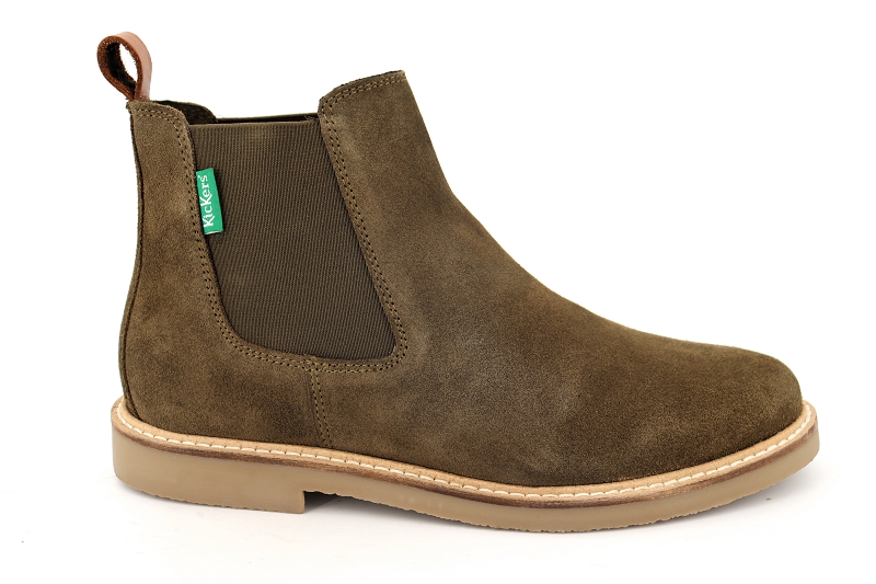 Kickers bottines tyga vert