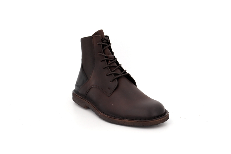 Kickers boots et bottines titi marron6520603_2